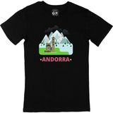 Cix Andorra Siyah T-shirt