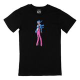 Cix Anime Robot Siyah T-shirt