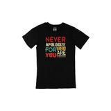 Cix Asla Özür Dileme Siyah T-shirt