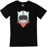 Cix Astronot Kedi Siyah T-shirt