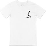 Cix Atatürk Baskılı Cep Logo Tasarımlı Beyaz Tişört - 4XL