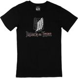 Cix Attack On Titan Siyah T-shirt
