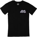 Cix Awesome Cep Logo Tasarımlı Siyah Tişört