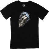 Cix Ay ve Kurt Siyah T-shirt