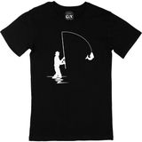 Cix Balıkçı XS Siyah Erkek T-shirt