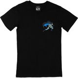 Cix Batman Kara Şövalye Siyah Cep Logo Tasarımlı Erkek T-shirt