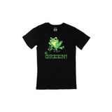 Cix Be Green Kurbağa Siyah T-shirt