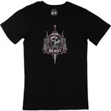 Cix Beast Kuru Kafa Siyah T-shirt