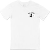 Cix Bee Nice Arı Beyaz Cep Logo Tasarımlı Erkek T-shirt