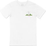 Cix Berlin Tv Kulesi Cep Logo Tasarımlı Erkek T-shirt