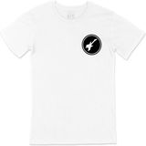 Cix Beyaz Bass Gitar Cep Logo Tasarımlı XXL Siyah Erkek T-shirt