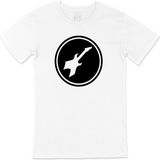 Cix Beyaz Bass Gitar L Siyah Erkek T-shirt