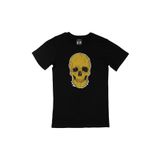 Cix Beyaz Kuru Kafalı Siyah Erkek T-shirt