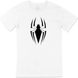 Cix Beyaz Renkli Örümcek 5XL Siyah Erkek T-shirt