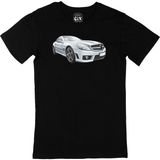 Cix Beyaz Spor Araba M Siyah Erkek T-shirt