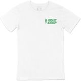 Cix Billie Eilish Cep Logo Tasarımlı Beyaz Tişört