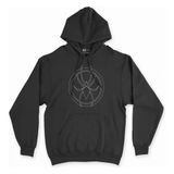 Cix Black Widow Örümcekli Siyah Kapüşonlu Sweatshirt