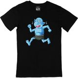 Cix Blue Goblin XS Siyah Erkek T-shirt