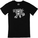 Cix Boom Box Beyaz Robotlu XL Siyah Erkek T-shirt