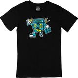 Cix Boom Box Robot 4XL Siyah Erkek T-shirt