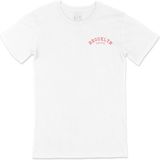 Cix Brooklyn New York Cep Logo Tasarımlı Beyaz Tişört