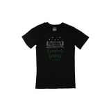 Cix Camping Forever Siyah Erkek T-shirt