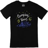 Cix Camping Time XXL Siyah Erkek T-shirt