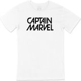 Cix Captain Marvel Tişört - XL - Beyaz