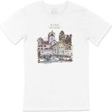 Cix Çetine Karadağ Manastır Beyaz T-shirt