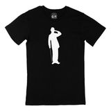 Cix Charlie Chaplin Gölge Siyah Erkek T-shirt