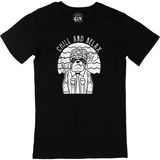 Cix Chill And Relax Dog XXL Siyah Erkek T-shirt
