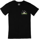 Cix Çiçen İtza Piramit Siyah Cep Logo Tasarımlı Erkek T-shirt