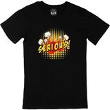 Cix Ciddimisin Serious Siyah Erkek T-shirt