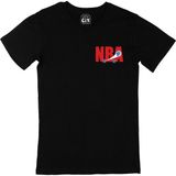 Cix Cix Nba Klasik Logo Cep Logo Tasarımlı Siyah Tişört