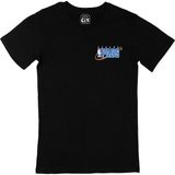 Cix Cix Nba League Pass Cep Logo Tasarımlı Siyah Tişört - 3XL
