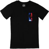 Cix Cix Nba Logolu Cep Logo Tasarımlı Siyah Tişört - 3XL