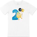 Cix Çocuğumun 2. Yaşına Özel Beyaz T-shirt