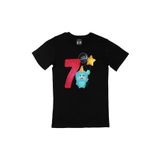 Cix Çocuğumun 7. Yaşına Özel Siyah T-shirt