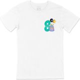 Cix Çocuğumun 8. Yaşına Özel Beyaz T-shirt