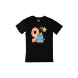 Cix Çocuğumun 9. Yaşına Özel Siyah T-shirt