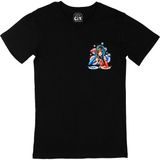 Cix DJ Dövmeli Kız Siyah Erkek T-shirt