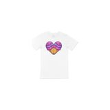 Cix Dondurma Aşkı Baskılı Kısa Kollu Siyah T-shirt