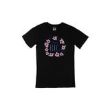 Cix Dream Big Büyük Düşün Yazılı Kısa Kollu Siyah T-shirt