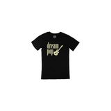 Cix Dream Pop Tasarımlı Kısa Kollu Siyah T-shirt