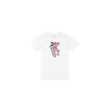 Cix Düşünceli Pembe Panter Baskılı Beyaz T-shirt