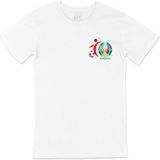Cix Euro 2020 Türkiye Cep Logo Tasarımlı Beyaz Tişört - 5XL