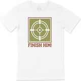 Cix Finish Him Tişört - 3XL - Beyaz