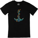 Cix Gemici Çıpa Siyah Erkek T-shirt