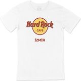 Cix Hard Rock Cafe Izmir Tişört - L - Beyaz