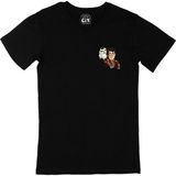 Cix Harry Potter Hedwig Cep Logo Tasarımlı Siyah Tişört - 4XL